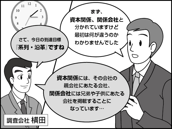 系列・沿革その1【系列情報】～報告書の読み解き方－11～