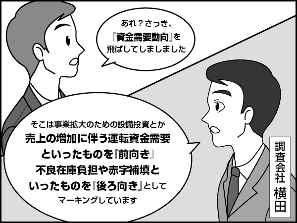 銀行取引・資金現況その4【運転資金分析とは】～報告書の読み解き方-20～