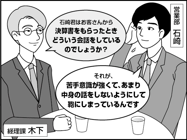 決算書をもらったときの会話術　　～「デキる営業」への道～